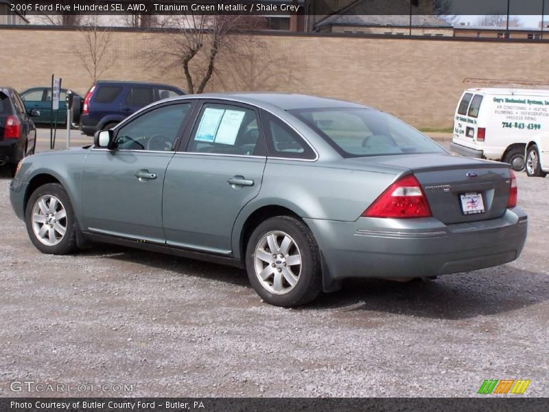 Titanium Green Metallic / Shale Grey 2006 Ford Five Hundred SEL AWD