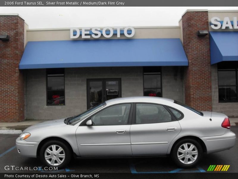 Silver Frost Metallic / Medium/Dark Flint Grey 2006 Ford Taurus SEL