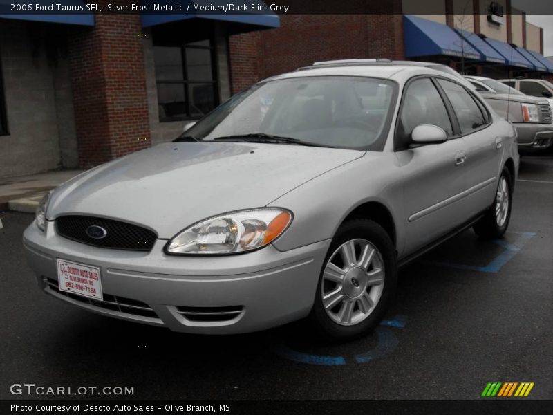 Silver Frost Metallic / Medium/Dark Flint Grey 2006 Ford Taurus SEL