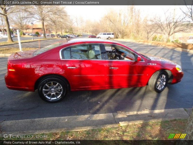 Crimson Pearl Tintcoat / Cocoa/Cashmere 2007 Buick Lucerne CXL