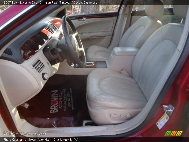 Crimson Pearl Tintcoat / Cocoa/Cashmere 2007 Buick Lucerne CXL