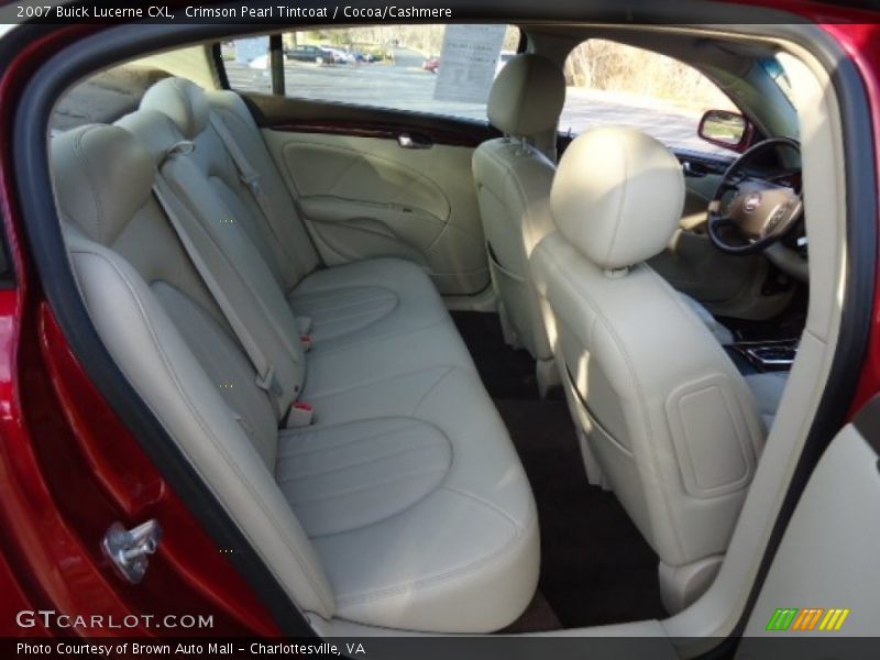 Crimson Pearl Tintcoat / Cocoa/Cashmere 2007 Buick Lucerne CXL