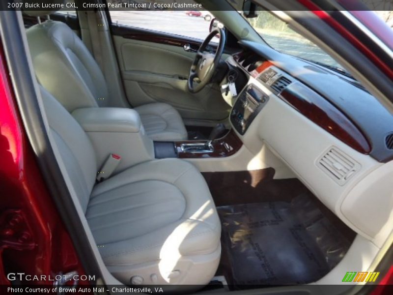 Crimson Pearl Tintcoat / Cocoa/Cashmere 2007 Buick Lucerne CXL
