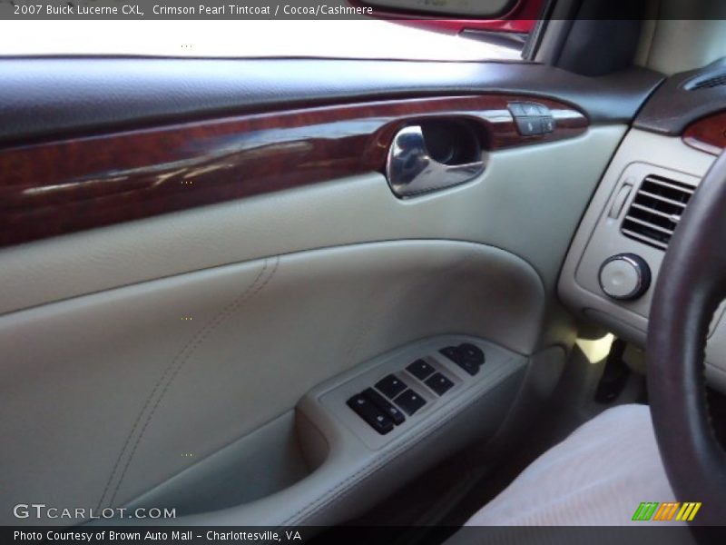 Crimson Pearl Tintcoat / Cocoa/Cashmere 2007 Buick Lucerne CXL
