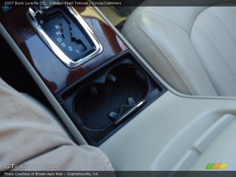 Crimson Pearl Tintcoat / Cocoa/Cashmere 2007 Buick Lucerne CXL