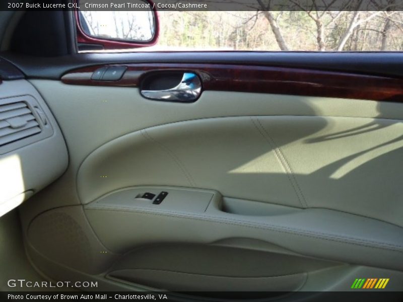 Crimson Pearl Tintcoat / Cocoa/Cashmere 2007 Buick Lucerne CXL