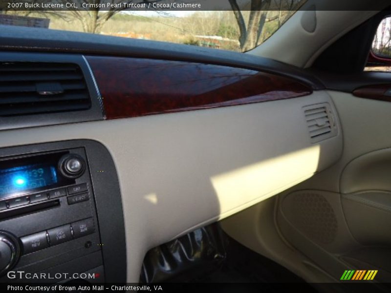 Crimson Pearl Tintcoat / Cocoa/Cashmere 2007 Buick Lucerne CXL