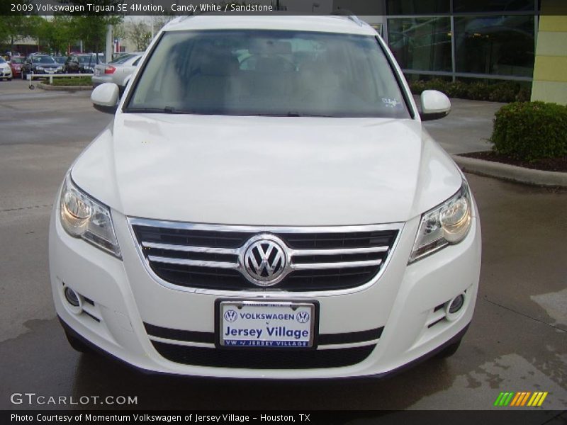 Candy White / Sandstone 2009 Volkswagen Tiguan SE 4Motion