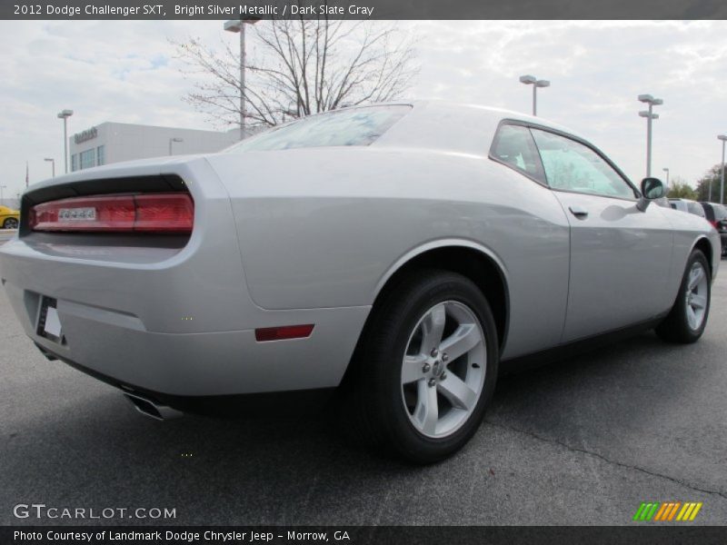 Bright Silver Metallic / Dark Slate Gray 2012 Dodge Challenger SXT