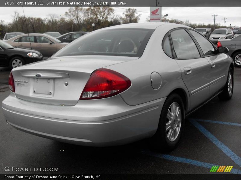 Silver Frost Metallic / Medium/Dark Flint Grey 2006 Ford Taurus SEL