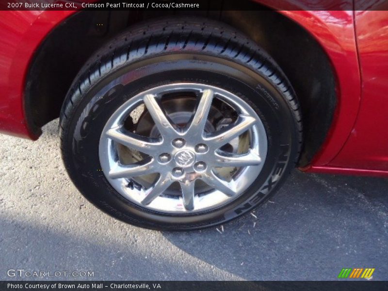Crimson Pearl Tintcoat / Cocoa/Cashmere 2007 Buick Lucerne CXL