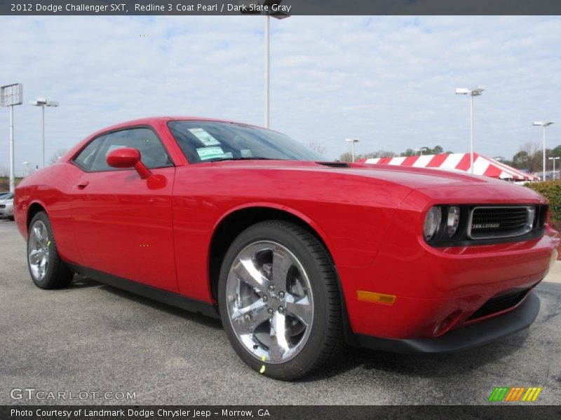 Redline 3 Coat Pearl / Dark Slate Gray 2012 Dodge Challenger SXT