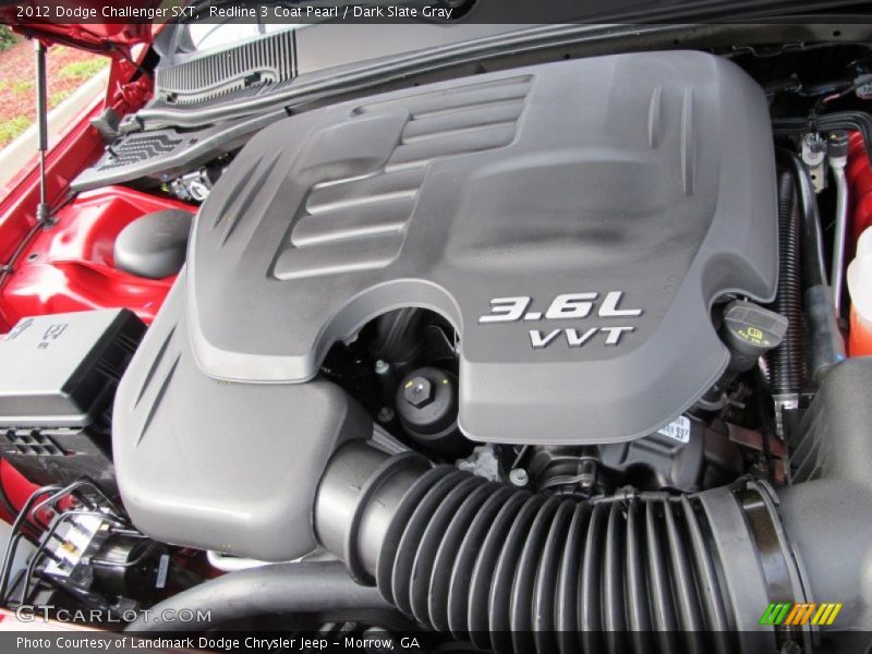 Redline 3 Coat Pearl / Dark Slate Gray 2012 Dodge Challenger SXT