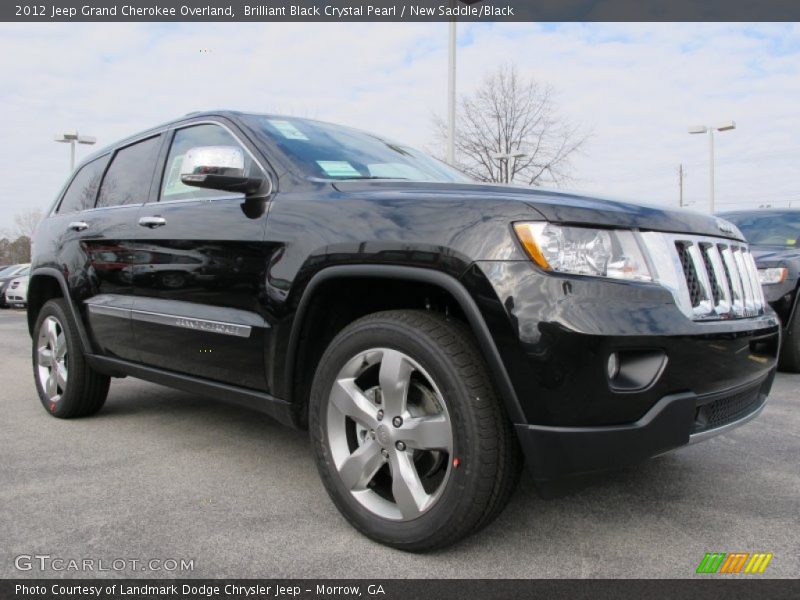 Front 3/4 View of 2012 Grand Cherokee Overland