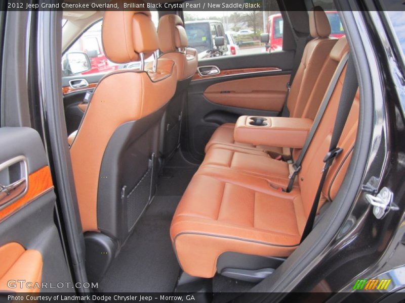  2012 Grand Cherokee Overland New Saddle/Black Interior