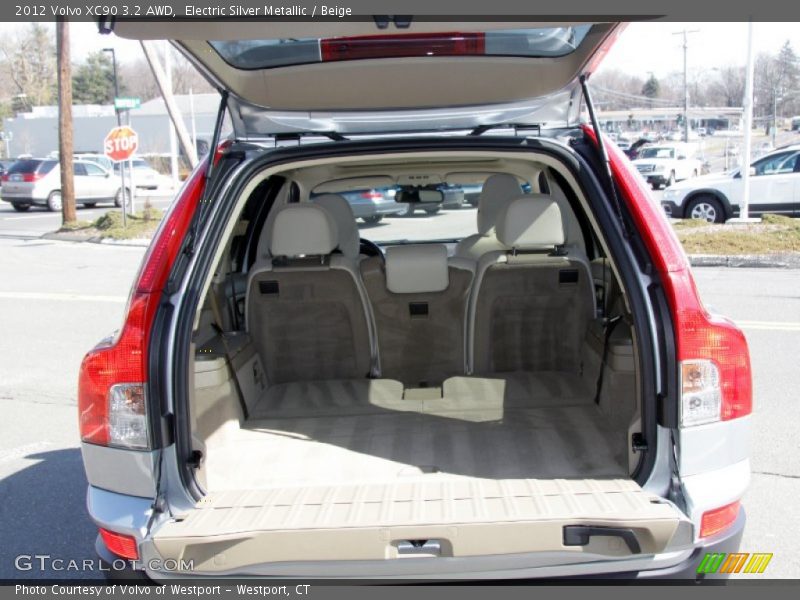 Electric Silver Metallic / Beige 2012 Volvo XC90 3.2 AWD