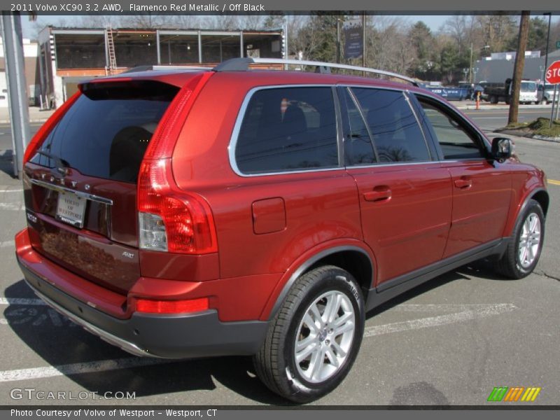 Flamenco Red Metallic / Off Black 2011 Volvo XC90 3.2 AWD