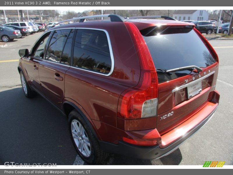 Flamenco Red Metallic / Off Black 2011 Volvo XC90 3.2 AWD