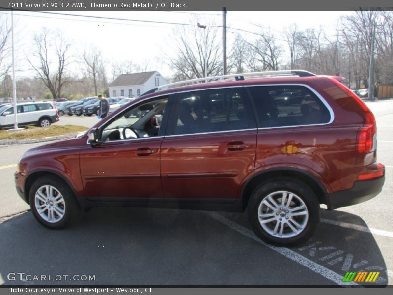 Flamenco Red Metallic / Off Black 2011 Volvo XC90 3.2 AWD