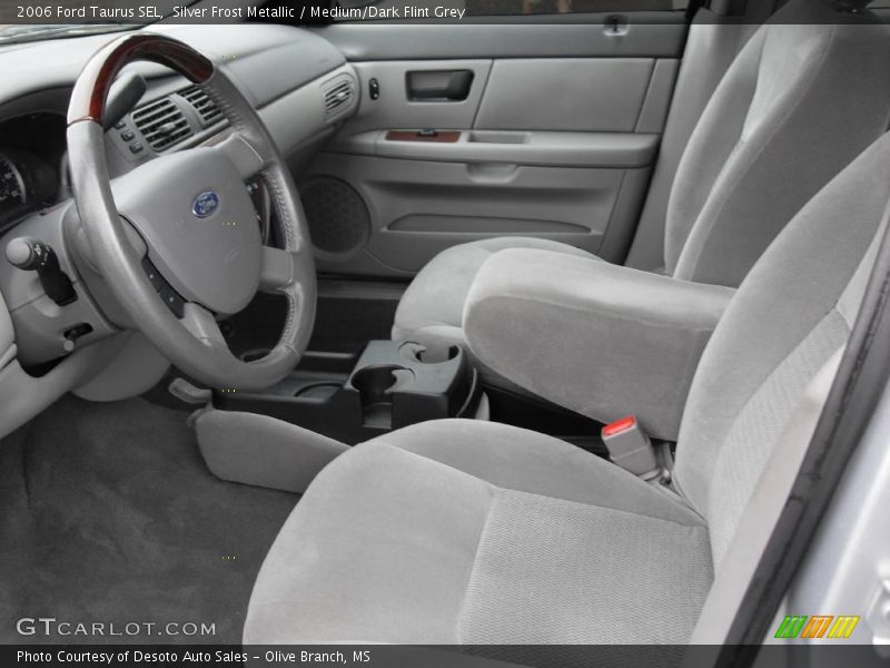 Silver Frost Metallic / Medium/Dark Flint Grey 2006 Ford Taurus SEL