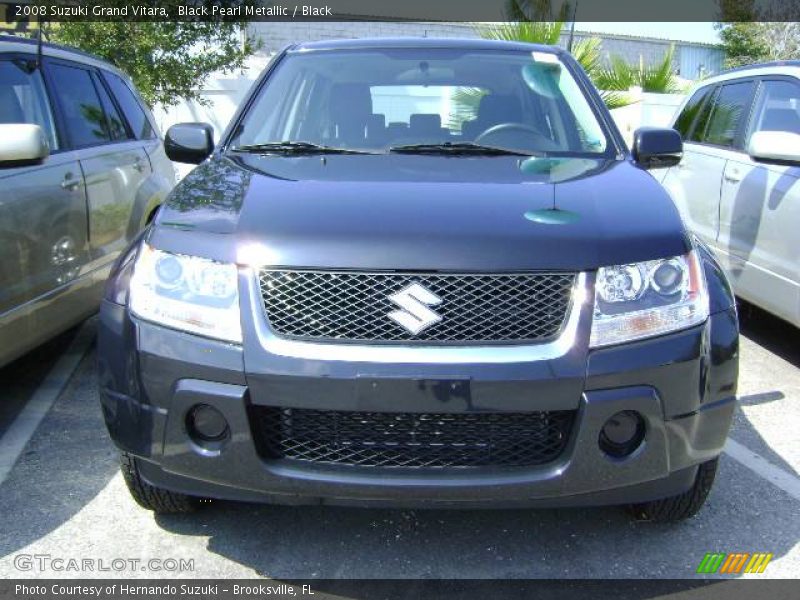 Black Pearl Metallic / Black 2008 Suzuki Grand Vitara