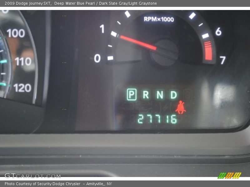 Deep Water Blue Pearl / Dark Slate Gray/Light Graystone 2009 Dodge Journey SXT
