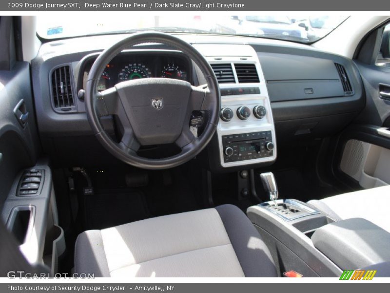Deep Water Blue Pearl / Dark Slate Gray/Light Graystone 2009 Dodge Journey SXT