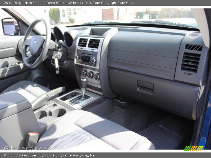 Deep Water Blue Pearl / Dark Slate Gray/Light Slate Gray 2010 Dodge Nitro SE 4x4