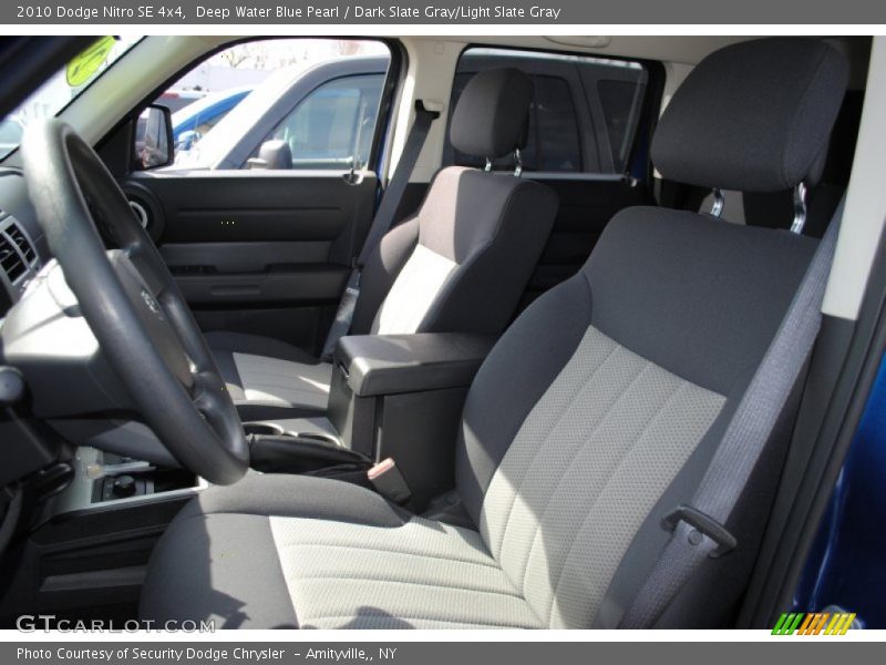Deep Water Blue Pearl / Dark Slate Gray/Light Slate Gray 2010 Dodge Nitro SE 4x4