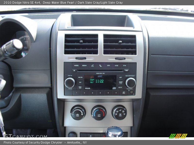 Deep Water Blue Pearl / Dark Slate Gray/Light Slate Gray 2010 Dodge Nitro SE 4x4