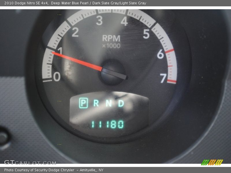 Deep Water Blue Pearl / Dark Slate Gray/Light Slate Gray 2010 Dodge Nitro SE 4x4