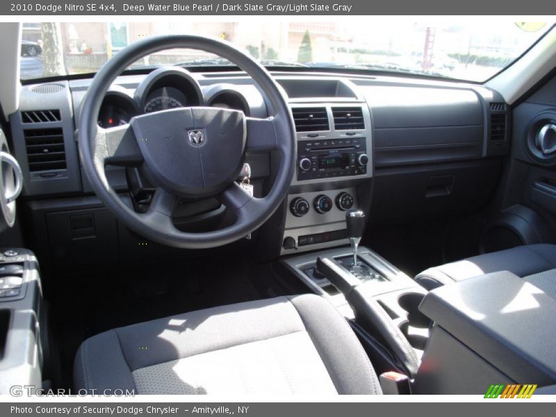 Deep Water Blue Pearl / Dark Slate Gray/Light Slate Gray 2010 Dodge Nitro SE 4x4
