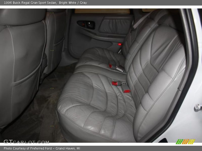 Bright White / Gray 1996 Buick Regal Gran Sport Sedan