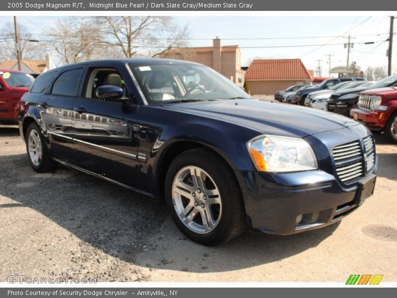Midnight Blue Pearl / Dark Slate Gray/Medium Slate Gray 2005 Dodge Magnum R/T