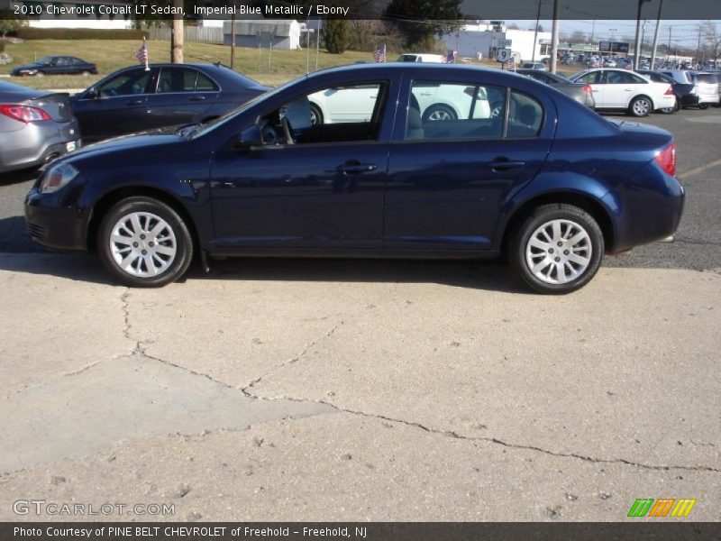Imperial Blue Metallic / Ebony 2010 Chevrolet Cobalt LT Sedan