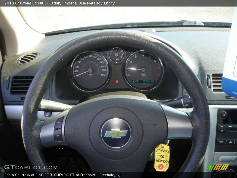 Imperial Blue Metallic / Ebony 2010 Chevrolet Cobalt LT Sedan