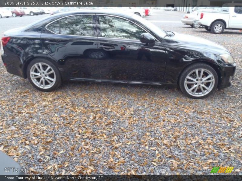 Black Onyx / Cashmere Beige 2006 Lexus IS 250