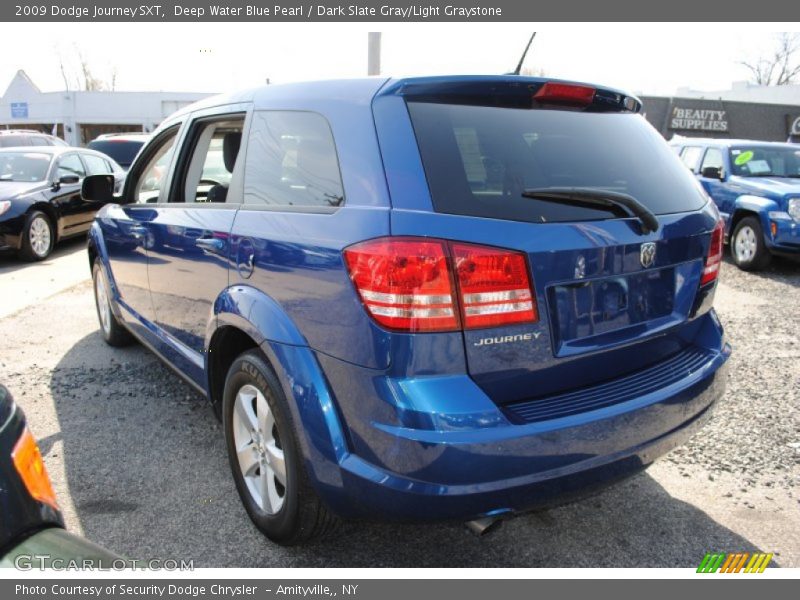 Deep Water Blue Pearl / Dark Slate Gray/Light Graystone 2009 Dodge Journey SXT