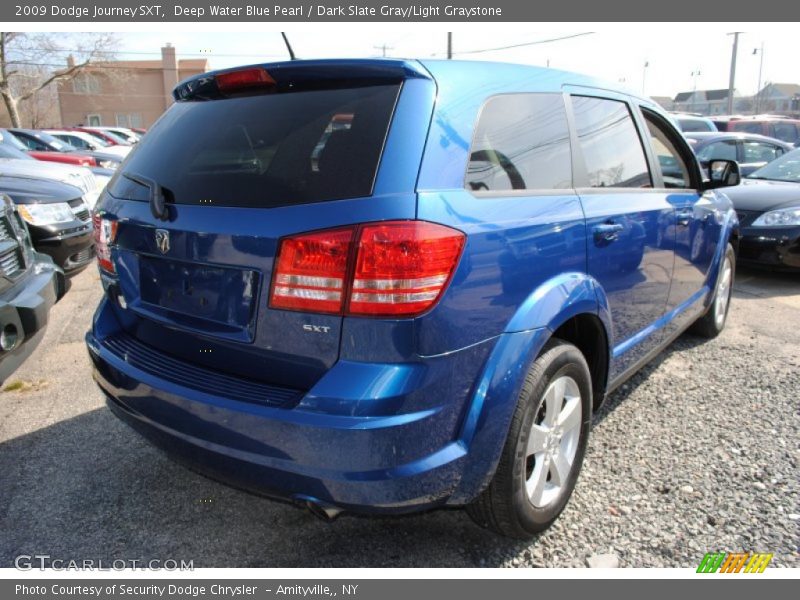 Deep Water Blue Pearl / Dark Slate Gray/Light Graystone 2009 Dodge Journey SXT