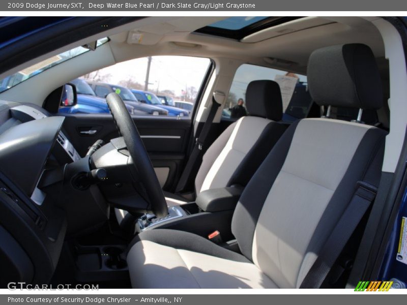 Deep Water Blue Pearl / Dark Slate Gray/Light Graystone 2009 Dodge Journey SXT