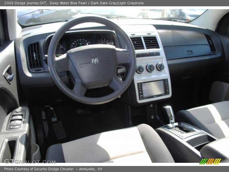 Deep Water Blue Pearl / Dark Slate Gray/Light Graystone 2009 Dodge Journey SXT