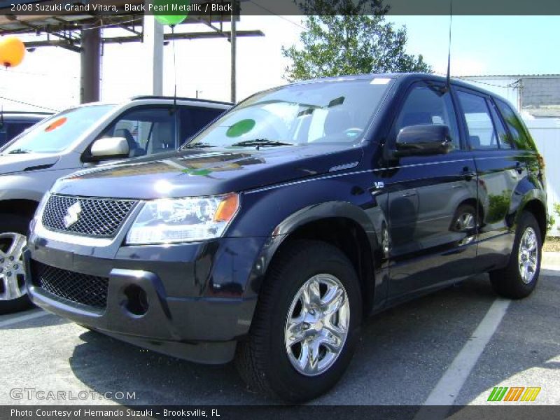 Black Pearl Metallic / Black 2008 Suzuki Grand Vitara