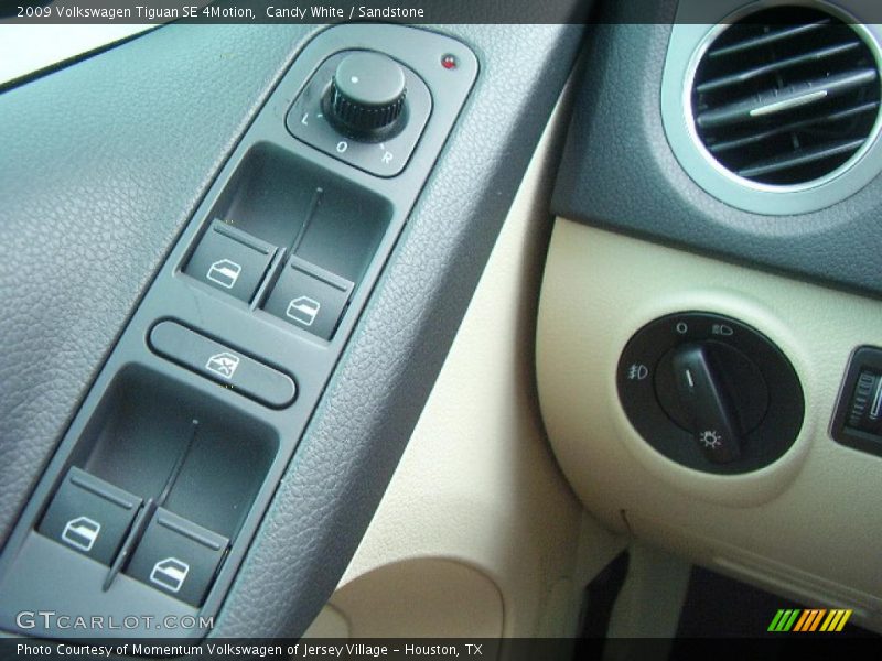 Candy White / Sandstone 2009 Volkswagen Tiguan SE 4Motion