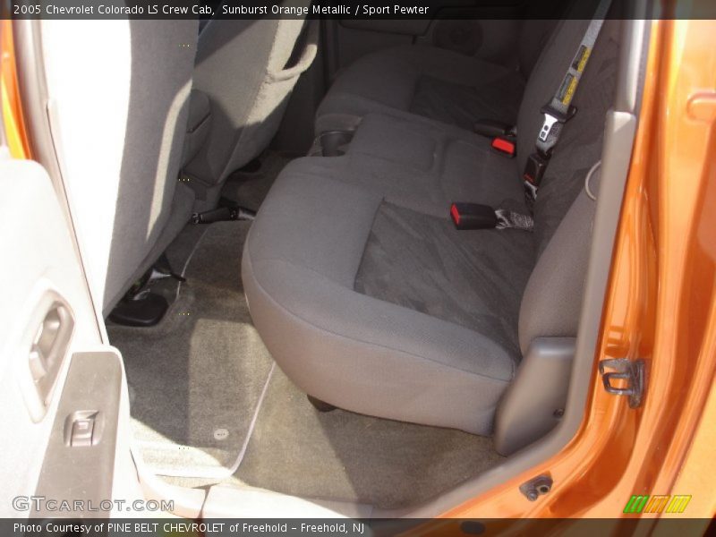 Sunburst Orange Metallic / Sport Pewter 2005 Chevrolet Colorado LS Crew Cab