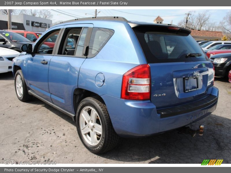 Marine Blue Pearlcoat / Pastel Slate Gray 2007 Jeep Compass Sport 4x4