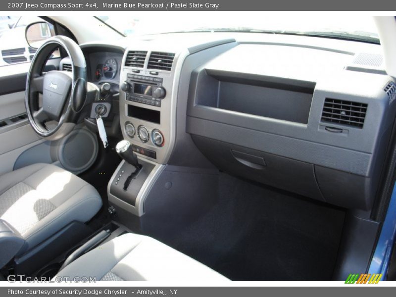 Marine Blue Pearlcoat / Pastel Slate Gray 2007 Jeep Compass Sport 4x4