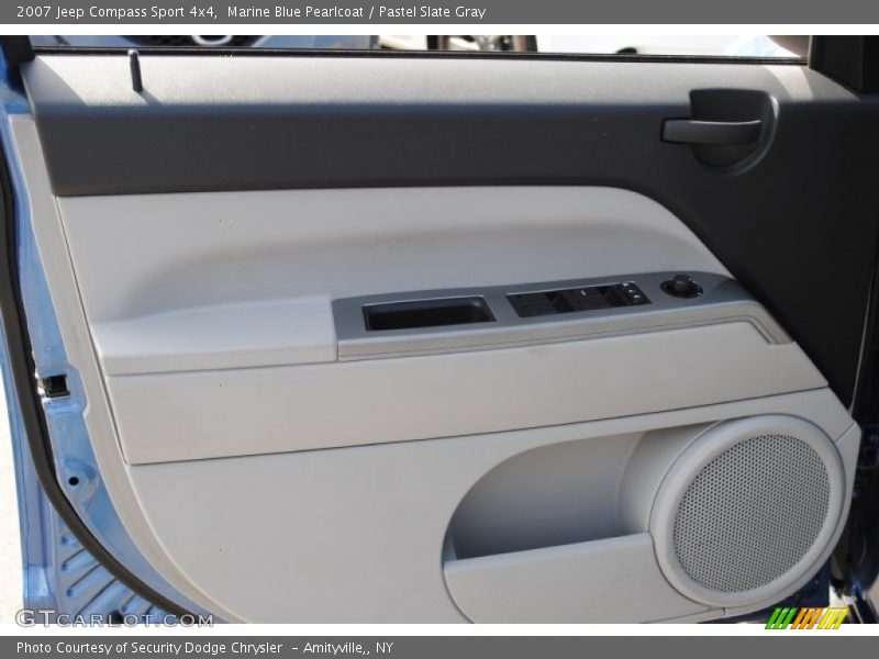 Marine Blue Pearlcoat / Pastel Slate Gray 2007 Jeep Compass Sport 4x4