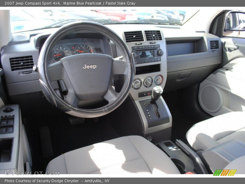 Marine Blue Pearlcoat / Pastel Slate Gray 2007 Jeep Compass Sport 4x4