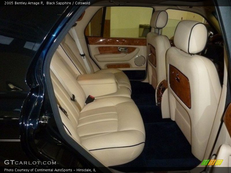 Rear Seat of 2005 Arnage R