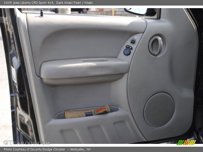 Dark Khaki Pearl / Khaki 2006 Jeep Liberty CRD Sport 4x4